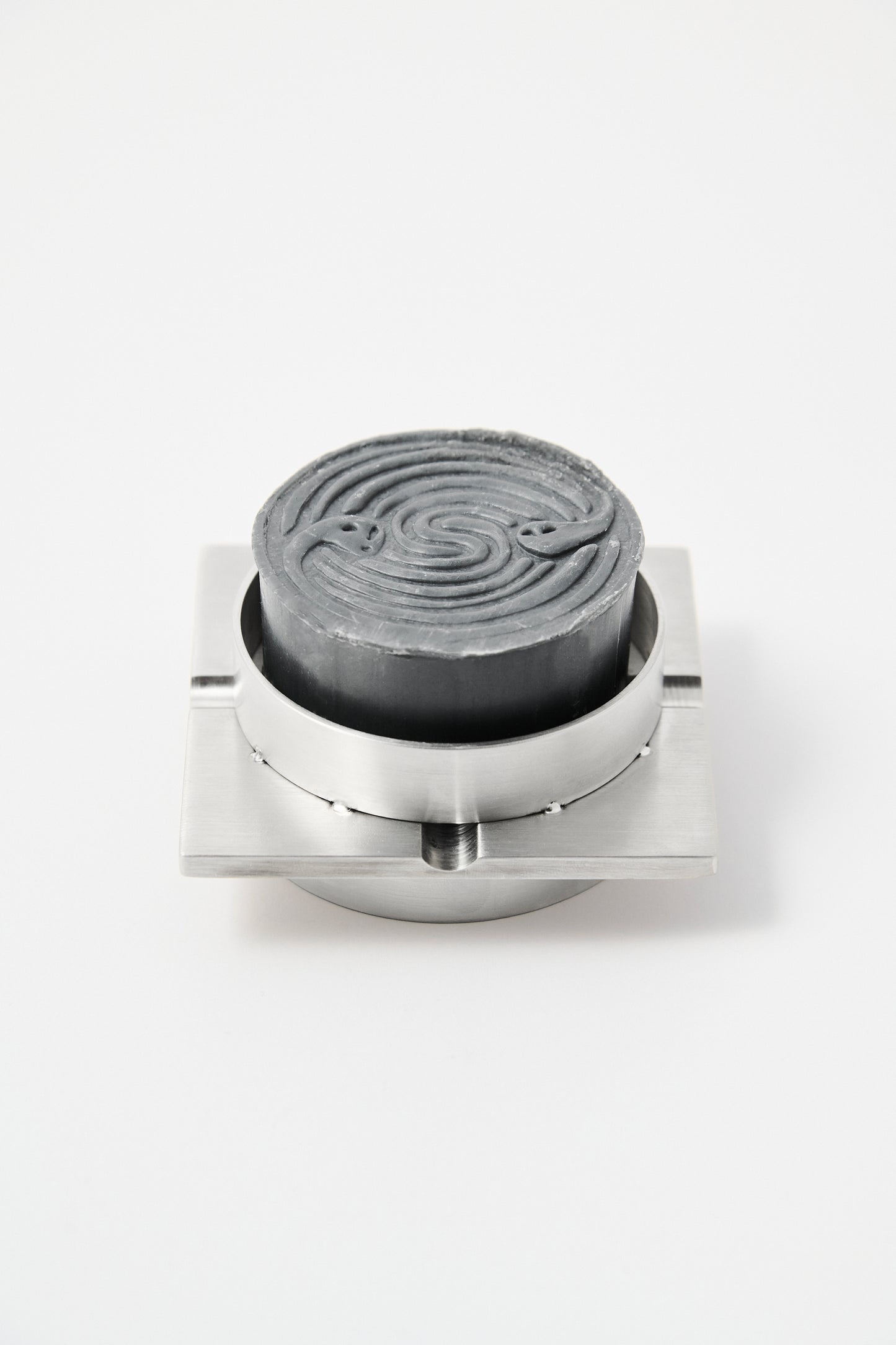 porta sapone in acciaio inox